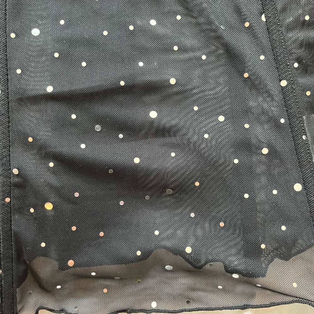 Princess Polly Black Polka Dot Mesh Bustier Cami - Picture 6 of 10